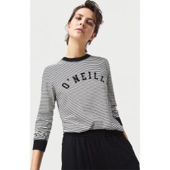 O'Neill Essentials Koszulka Czarny Biały. Czarne koszulki damskie O'Neill, l, w paski, z bawełny, bez kołnierzyka, z długim rękawem. Za 163,95 zł.