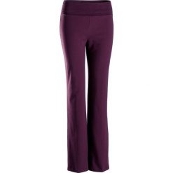 Spodnie do jogi damskie. Czerwone spodnie damskie DOMYOS, xl, z elastanu. Za 59,99 zł.
