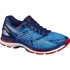 Asics Gel Nimbus 19 T700N-4301. Niebieskie buty sportowe męskie marki Asics, z materiału, do biegania. W wyprzedaży za 649,99 zł.