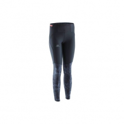 Legginsy do biegania długie damskie. Czarne legginsy KALENJI, l, z elastanu. Za 99,99 zł.