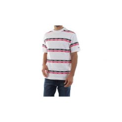 T-shirty z krótkim rękawem Tommy Jeans DM0DM06087 SIGNATURE STRIPE. Białe t-shirty męskie Tommy Jeans, s, bez wzorów, z jeansu, bez kołnierzyka, krótkie. Za 147,99 zł.