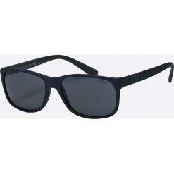 Polo Ralph Lauren - Okulary. Niebieskie okulary przeciwsłoneczne damskie marki Polo Ralph Lauren, prostokątne. W wyprzedaży za 479,90 zł.