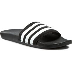 Klapki adidas - adilette Supercloud Plus M AQ4935 Cblack/Ftwht/Cblack. Czarne chodaki męskie Adidas, z materiału. Za 129,00 zł.
