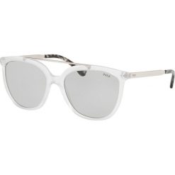 Polo Ralph Lauren - Okulary 0PH4135. Białe okulary przeciwsłoneczne damskie marki Polo Ralph Lauren. W wyprzedaży za 439,90 zł.