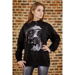 Bluza marki UNDERWORLD unisex Gas mask. Szare bluzy damskie Underworld, s, bez wzorów, z materiału, bez rękawów, bez kaptura. Za 119,99 zł.