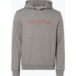 Marc O'Polo - Męska bluza nierozpinana, szary. Szare bluzy męskie xl, z nadrukiem, z kapturem. Za 299,95 zł.