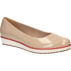 BALERINY CLARKS COMPASS ZONE 26108391. Czarne baleriny damskie marki Clarks, z materiału. Za 149,99 zł.
