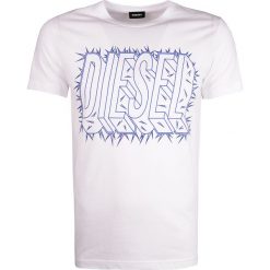 Diesel T-shirt "T-Diego-SL". T-shirty męskie Diesel, bez wzorów, z bawełny, z okrągłym kołnierzem. Za 129,00 zł.
