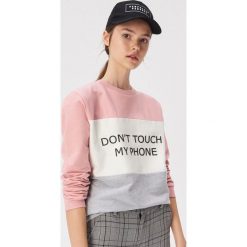 Bluza w bloki kolorów - Wielobarwny. Bluzy damskie Sinsay, s. W wyprzedaży za 29,99 zł.