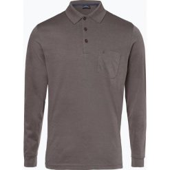 Ragman - Męska koszulka polo, beżowy. Brązowe koszulki polo Ragman, m, z bawełny. Za 229,95 zł.