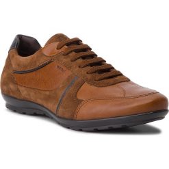 Półbuty GEOX - U Symbol A U84A5A 01J22 C6003 Browncotto. Pomarańczowe półbuty męskie Geox, na co dzień, bez wzorów, z zamszu, eleganckie, bez zapięcia. W wyprzedaży za 289,00 zł.