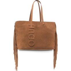 Torebka HUGO - Chelsea Shopper 50428548 228. Pomarańczowe torby damskie na zakupy HUGO, bez wzorów, ze skóry, klasyczne, bez dodatków. Za 1289,00 zł.