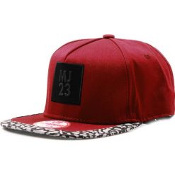 Czapki z daszkiem męskie: Czapka męska snapback bordowa (hx0282)