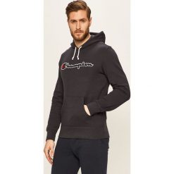 Champion - Bluza. Pomarańczowe bluzy męskie Champion, s, z aplikacjami, z bawełny, z kapturem, bez rękawów, z kapturem. Za 299,90 zł.