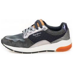 Pepe Jeans Tenisówki Damskie Foster Itaka 41 Szary. Szare tenisówki damskie Pepe Jeans, z jeansu. Za 415,00 zł.