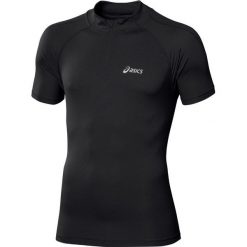 Asics Zip Top 110409-0904. Czarne t-shirty męskie Asics, m, bez wzorów, z poliesteru, bez kołnierzyka. W wyprzedaży za 89,99 zł.