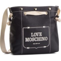 Torebka LOVE MOSCHINO - JC4076PP17LH0000 Nero. Czarne torebki klasyczne damskie Love Moschino, bez wzorów, ze skóry ekologicznej, bez dodatków. W wyprzedaży za 559,00 zł.