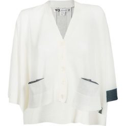 Kardigan Y-3 KNIT Beżowy. Brązowe kardigany damskie marki Y-3, s, z dzianiny. Za 420,00 zł.