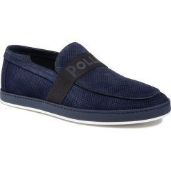 Półbuty POLLINI - SB10182G0AUJ0753 Crosta Oceano. Niebieskie półbuty męskie Pollini, na co dzień, bez wzorów, ze skóry, bez zapięcia. W wyprzedaży za 1029,00 zł.