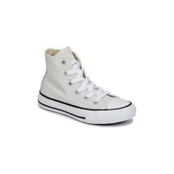 Buty Dziecko Converse CHUCK TAYLOR ALL STAR SEASONAL HI SEASONAL HI PALE PUTTY. Brązowe trampki dziewczęce Converse, bez wzorów, bez zapięcia. Za 142,35 zł.