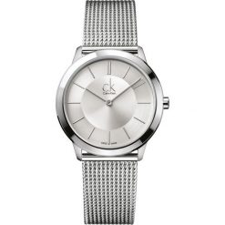 Calvin Klein Minimal Zegarek Srebrny. Szare zegarki damskie Calvin Klein, srebrne. Za 917,95 zł.