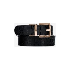 Guess Chic Shine Pasek Czarny Biały. Czarne paski damskie Guess, w paski, z materiału. Za 266,95 zł.