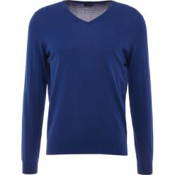 Swetry klasyczne męskie: Drumohr V NECK Sweter blue