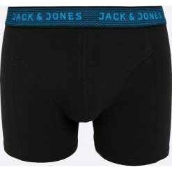 Jack & Jones - Bokserki (3-pack). Czarne bokserki męskie Jack & Jones, bez wzorów, z elastanu. W wyprzedaży za 79,90 zł.
