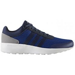 Adidas Cf Race Collegiate Navy/Collegiate Navy/Collegiate Royal 44.7. Niebieskie buty sportowe męskie Adidas, ze skóry, z paskami, na fitness i siłownię. Za 199,00 zł.