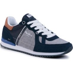 Sneakersy PEPE JEANS - TInker PMS30613 Midnight 528. Szare sneakersy męskie Pepe Jeans, bez zapięcia. Za 319,00 zł.