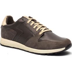 Skórzane sneakersy "Streets" w kolorze brązowym. Pomarańczowe sneakersy męskie TBS, bez wzorów, na sznurówki. W wyprzedaży za 149,95 zł.