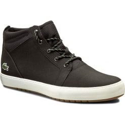 Sneakersy LACOSTE - Ampthill Chukka 416 1 SPW 7-32SPW0154024 Blk. Czarne półbuty damskie Lacoste, ze skóry. W wyprzedaży za 349,00 zł.