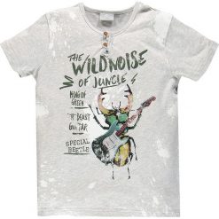 Mek - T-shirt 122-170 cm. Szare t-shirty chłopięce Mek, z nadrukiem, z elastanu, bez rękawów. W wyprzedaży za 69,90 zł.
