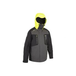 Parka żeglarska 500 męska. Szare parki męskie marki TRIBORD, m, z materiału. Za 319,99 zł.
