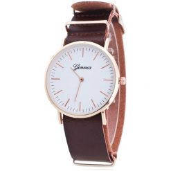 Zegarek GSM City Damski 22626 Classic brązowy. Pomarańczowe zegarki damskie GSM City. Za 19,99 zł.