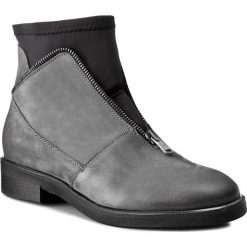 Botki CARINII - B3420 G65-E17-000-B42. Szare botki damskie skórzane marki Carinii. W wyprzedaży za 259,00 zł.