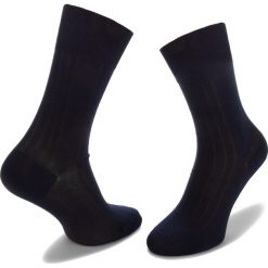 Skarpety Wysokie Męskie JOOP! - New Two Tone Sock I Er 900.078 Navy 3000. Niebieskie skarpetki męskie z bawełny. Za 69,00 zł.
