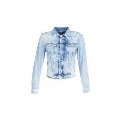 Kurtki jeansowe Pepe jeans CORE. Niebieskie kurtki damskie Pepe Jeans, s, bez wzorów, z jeansu, bez kaptura. Za 415,20 zł.