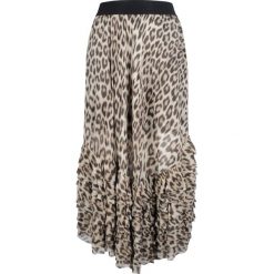 Twinset Spódnica "Animal Print". Spódniczki damskie Twin Set, z nadrukiem, z tkaniny. Za 489,00 zł.