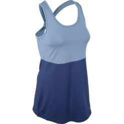 Topy sportowe damskie: Top sportowy bonprix matowy niebieski – kobaltowy