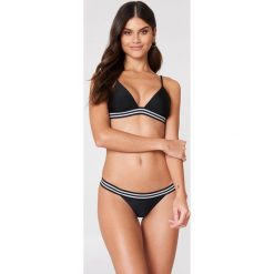 Stroje dwuczęściowe damskie: NA-KD Swimwear Dół bikini Elastic – Black