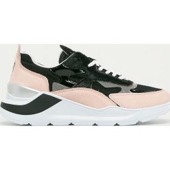 D.A.T.E. - Buty Fuga. Czarne buty sportowe damskie D.A.T.E., ze skóry. Za 919,90 zł.