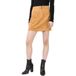Vero Moda Cordatine Spódnica Żółty Pomarańczowy. Żółte spódniczki damskie Vero Moda, l, bez wzorów, z poliesteru. Za 152,95 zł.