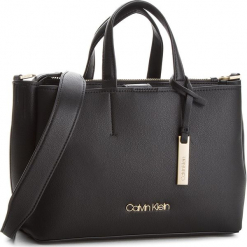 Torebka CALVIN KLEIN - Step Up Medium Tote K60K604291 001. Szare torebki klasyczne damskie marki Calvin Klein, szklane. Za 699,00 zł.