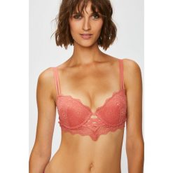 Undiz - Biustonosz Bustier Push. Czerwone biustonosze Undiz, bez wzorów, z elastanu. W wyprzedaży za 59,90 zł.