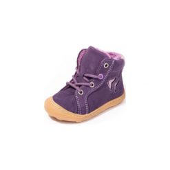 Pepino Girls Półbuty Georgie blackberry (średnie) - fioletowy - Gr.Moda (6 - 24 miesięcy ). Fioletowe buciki niemowlęce Pepino, z poliesteru, na sznurówki. Za 215,00 zł.