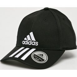 Adidas Performance - Czapka. Czarne czapki męskie adidas Performance, bez wzorów, z bawełny. Za 69,90 zł.