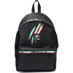 Philipp Plein Sport Plecak Czarny. Czarne plecaki męskie Philipp Plein Sport, w paski, z poliesteru, sportowe. Za 2101,95 zł.