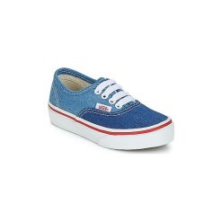 Buty Dziecko Vans AUTHENTIC. Niebieskie trampki chłopięce marki Vans, bez wzorów, bez zapięcia. Za 159,20 zł.