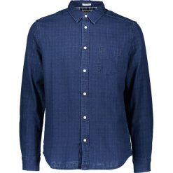 Koszula - Regular fit - w kolorze granatowym. Niebieskie koszule męskie Wrangler, m, bez wzorów, z bawełny, z klasycznym kołnierzykiem, bez rękawów. W wyprzedaży za 131,99 zł.